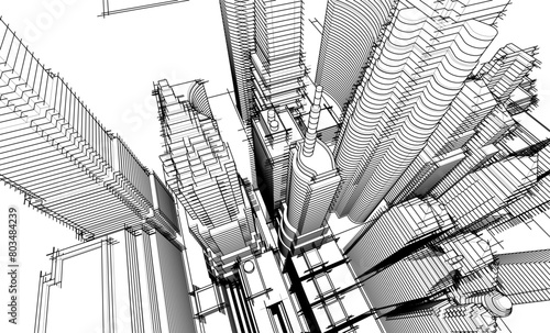 abstract architecture background