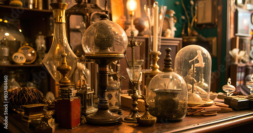 antique artifacts evoke a sense of magical experimentation . Generative Ai