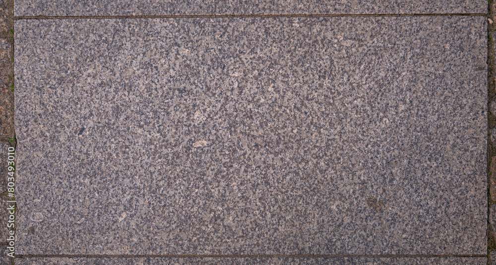 Fototapeta premium granite from a pedestrian street in Toruń