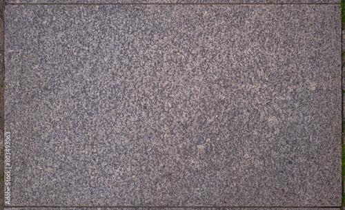 granite from a pedestrian street in Toruń