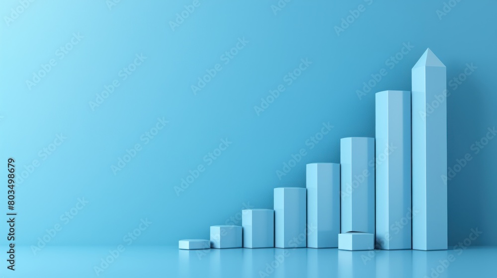 A minimalist graph ascending upwards, representing business growth and success. A minimalist graph ascending upwards, representing business growth and success.