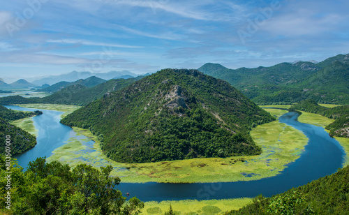 Valley of Crnojeviсi River, Montenegro