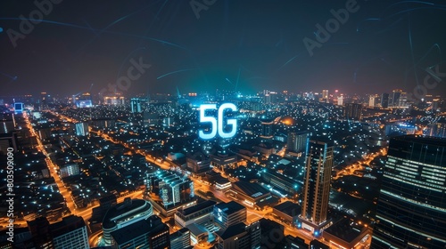 Elevating Connectivity 5G Networks, Rapid Communication, Boundless Opportunities. Elevate with 5G! photo