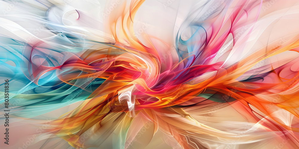 abstract colorful background, ai generated. abstract colorful background, ai generated.