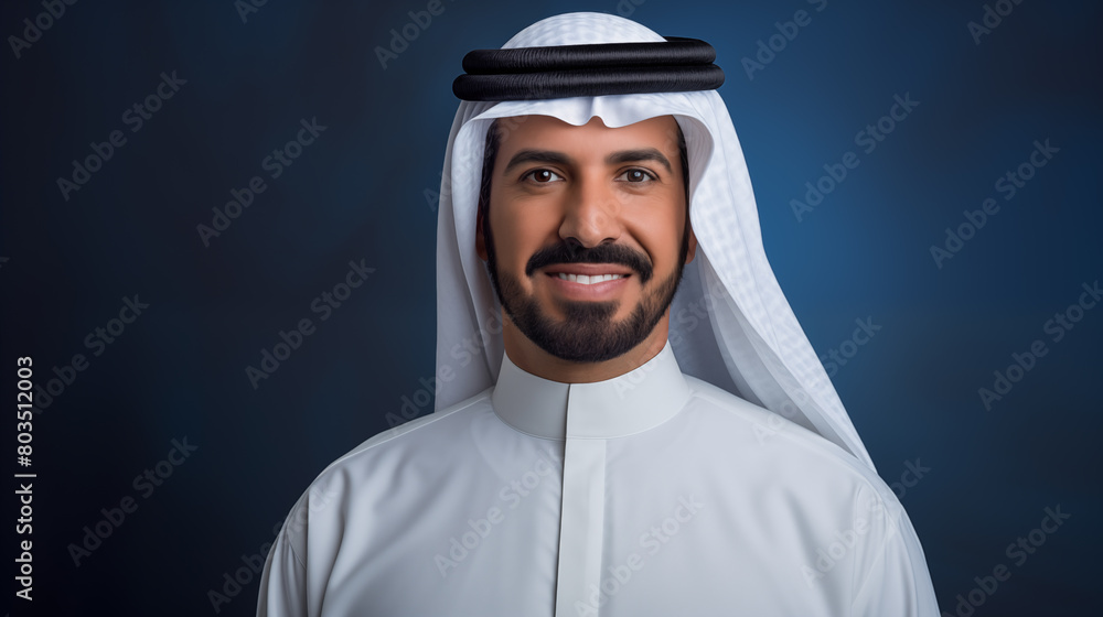 portrait of an arab businessman