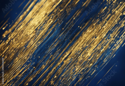 Wallpaper Mural Deep Blue Backdrop Enhanced by Golden Diagonal Lines and Textual Space Abstract Torontodigital.ca