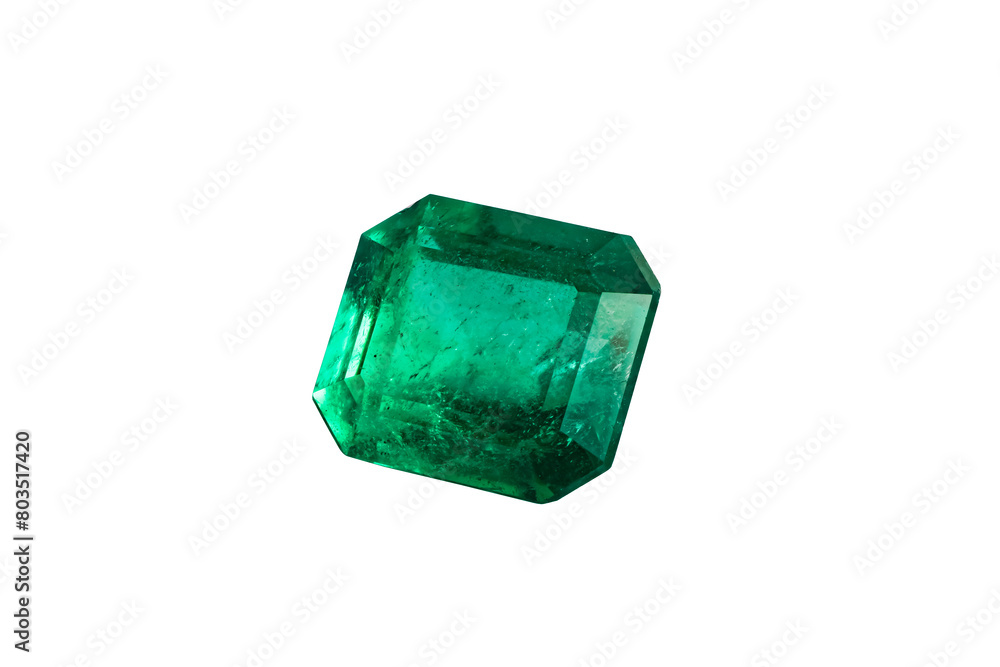 crystals , gemstone and gem, Colombian emerald from Muzo