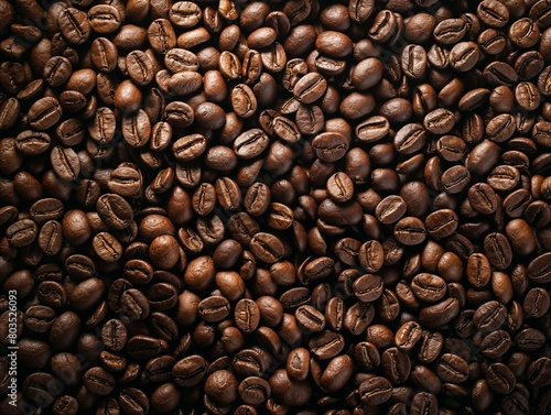 Sfondo texture chicchi di caffè photo
