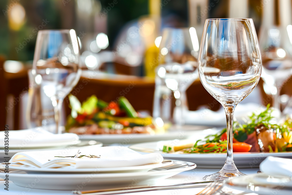 appetizing spread of gourmet dishes arranged on a table for a fancy dinner party appetizing spread of gourmet dishes arranged on a table for a fancy dinner party