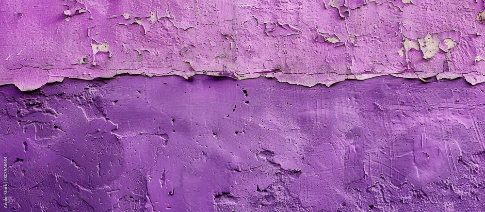 Close-up grunge texture of a purple painted cement wall with vintage stucco plaster surface background. Suitable for wallpaper, backdrop, or architectural design element. Close-up grunge texture of a purple painted cement wall with vintage stucco plaster surface background. Suitable for wallpaper, backdrop, or architectural design element.