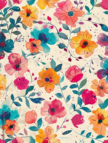 background with flowers