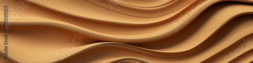 A brown wave pattern. The image has a warm, earthy tone and a sense of movement. Banner.