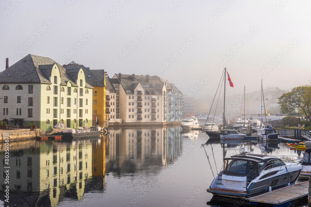 Alesund downtown views, Norway Alesund downtown views, Norway
