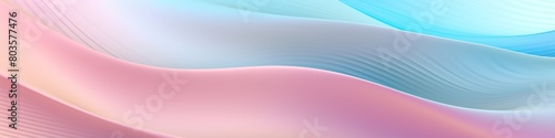 A colorful wave with pink, blue and purple colors, patel colors banner. photo