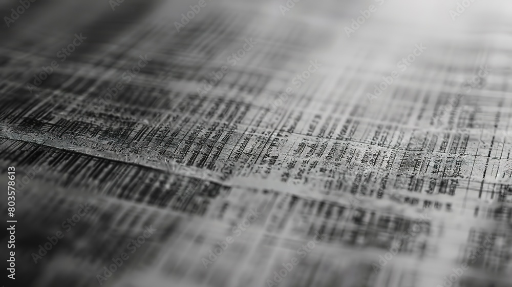 Watermarking process on security paper, close-up, detailed press and pattern Watermarking process on security paper, close-up, detailed press and pattern