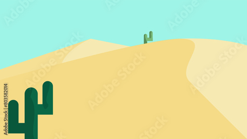 Desert Oasis: Noon Time Serenity