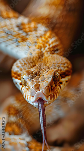 Venomous Peril: A Close Encounter with a Deadly Snake
