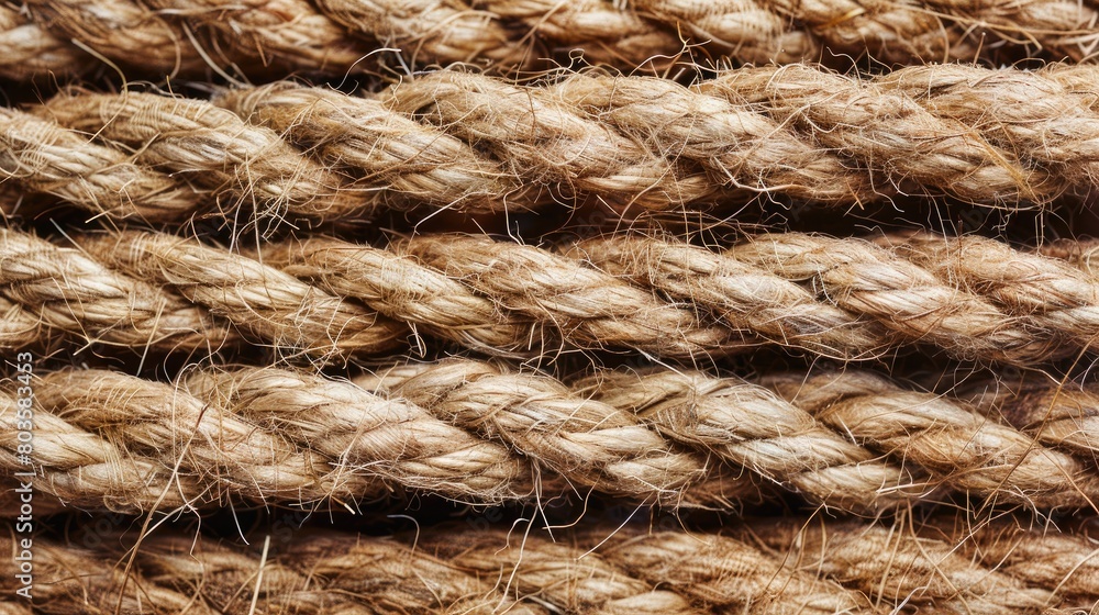 Fototapeta premium Thin rope texture design for business cards, flyers, tiles, and textile printing. Ai Generated.