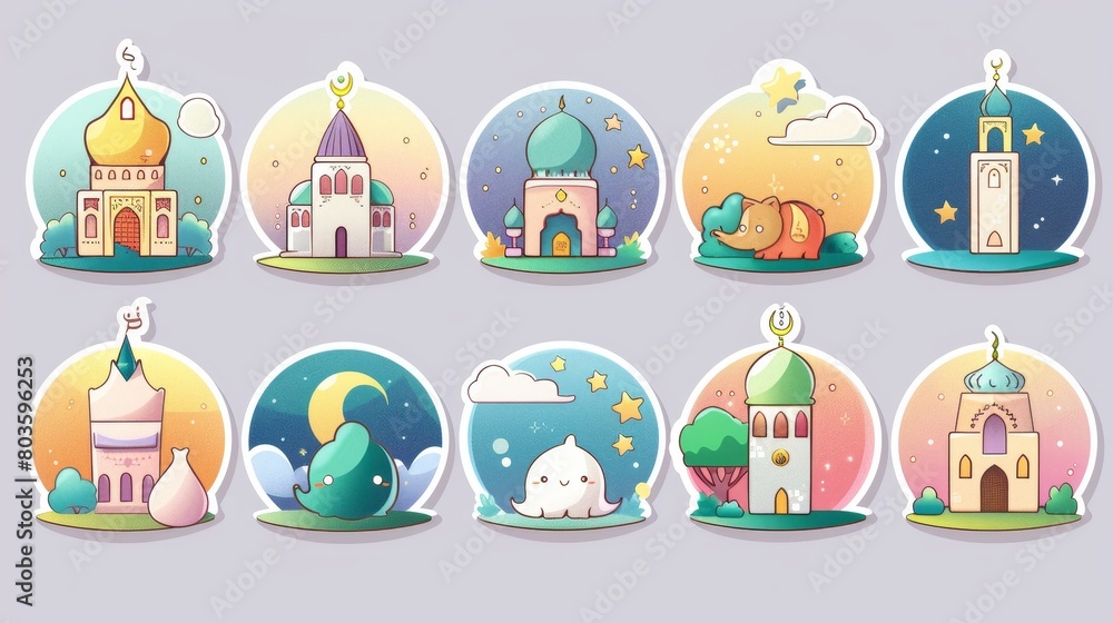 Expressive Ramadan Emojis
