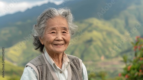 Elderly woman portrait