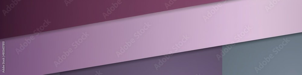 Obraz premium Minimalistic Plum Purple, Gray, Sage Green colors wallpaper with clean lines and bold colors, contemporary design, banner