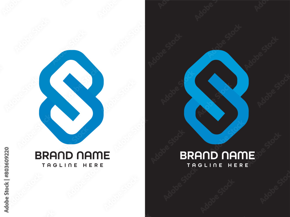 Obraz premium S Letter Logo