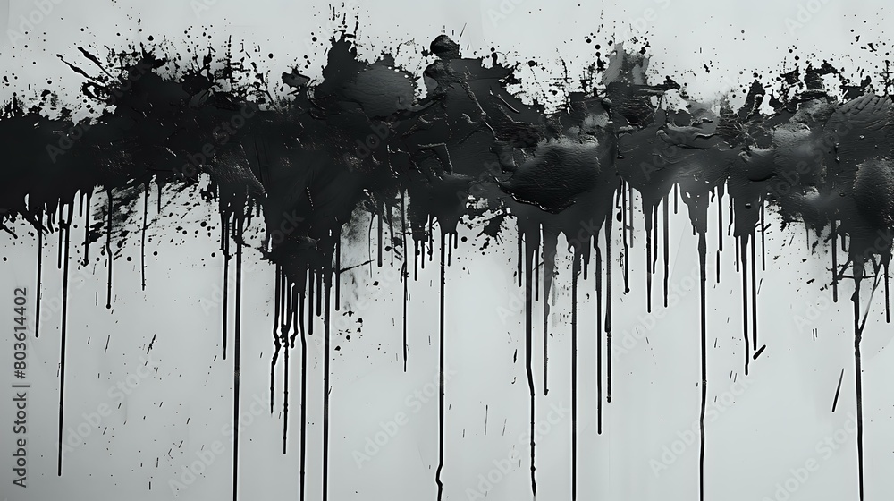 Contemplative Atmosphere: Organic Movement Ink Blot Art Contemplative Atmosphere: Organic Movement Ink Blot Art