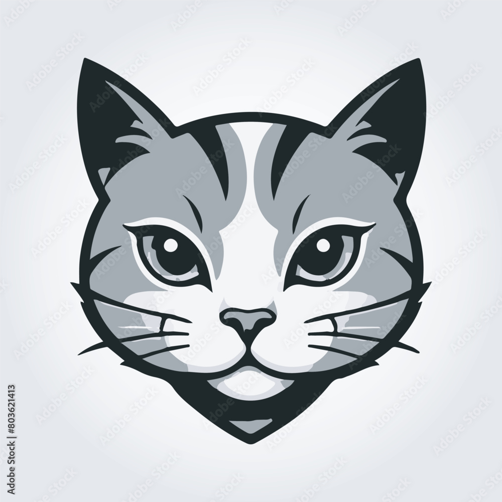 cute cat logo cute cat logo