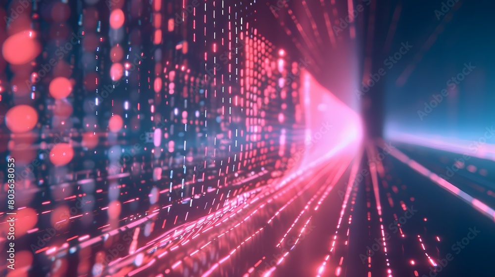 Binary background Binary background