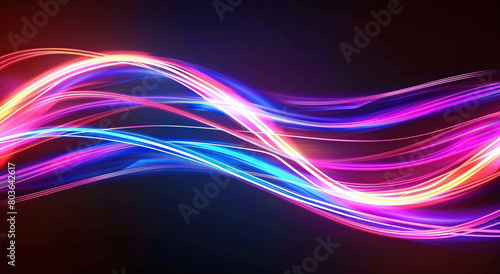 abstract colorful wave background.