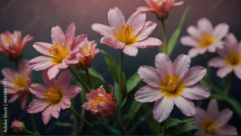 Obraz premium Explore our extensive collection of breathtaking flower photographs. From the vibrant hues of tropical blossoms to the delicate pastels of common garden flowers, our images capture the stunning divers