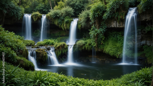 waterfall in the forest