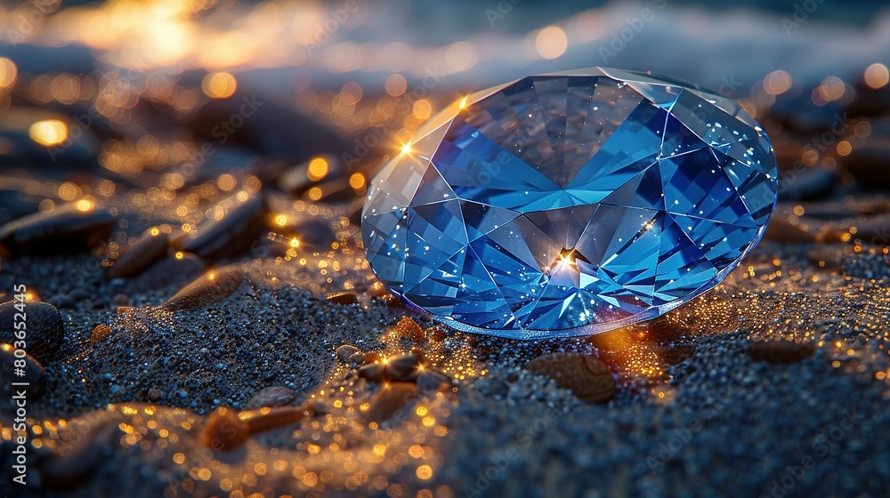 Radiant Reverie: Cinematic Lighting and the Faceted Beauty of Gems Radiant Reverie: Cinematic Lighting and the Faceted Beauty of Gems