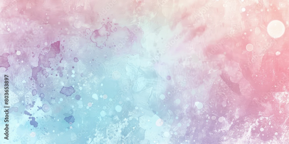 A dreamy splash of pastel hues and bokeh lights evoking a soft artistic vibe A dreamy splash of pastel hues and bokeh lights evoking a soft artistic vibe