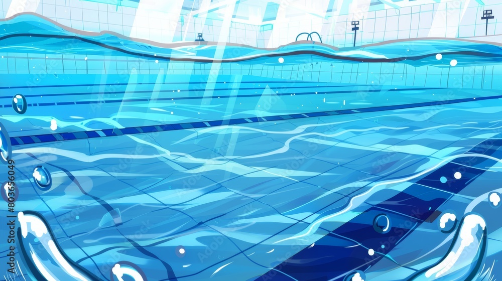 SWIMMING POOL WATER BACKGROUND. water. Illustrations