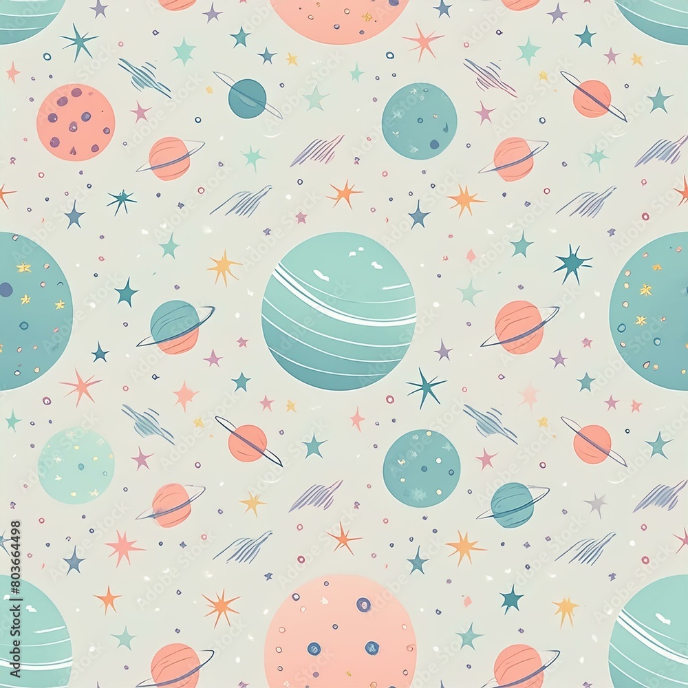 Space pastel shade pattern Space pastel shade pattern