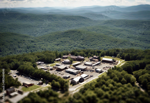 'Aerial Fort photo Alabama Mountains Payne Sky Summer Nature Spring Landscape Cloud Mountain Trees Fort' photo