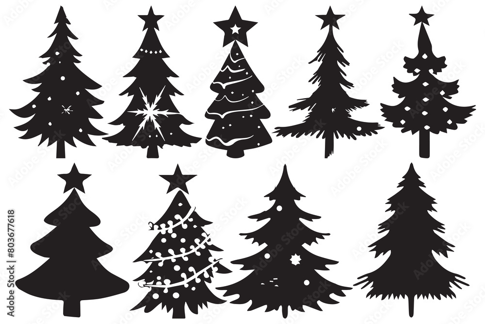 Christmas Tree Bundle, Christmas Tree silhouette, Christmas Tree Svg, Christmas Tree Clipart, Christmas Tree Png, Christmas Tree Vector Christmas Tree Bundle, Christmas Tree silhouette, Christmas Tree Svg, Christmas Tree Clipart, Christmas Tree Png, Christmas Tree Vector