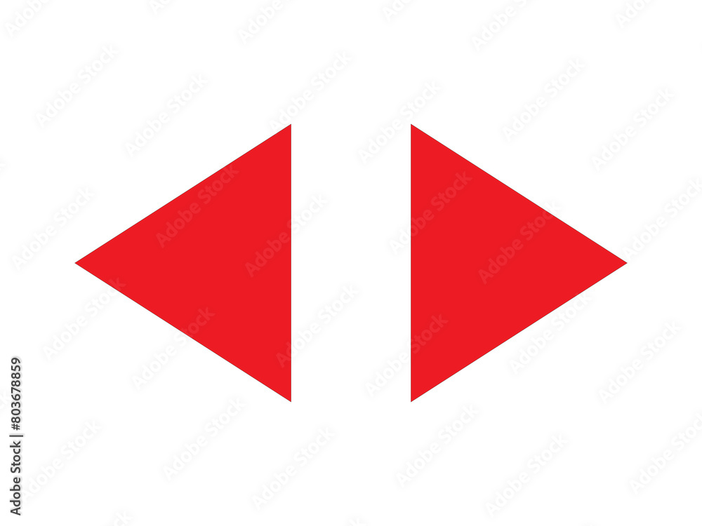 arrow right left icon design illustration. arrow right left icon design illustration.