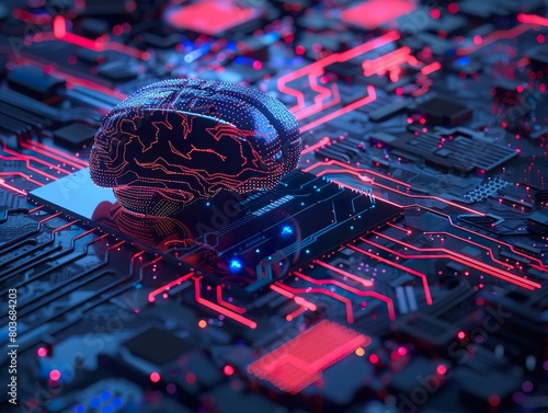 The mainstreaming of AI is driving GPU compute out of the lab and into mainstream deployments across all markets, AI concept photo