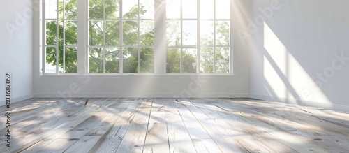 A cozy interior space captured up close  displaying a window and a warm wooden floor under natural light