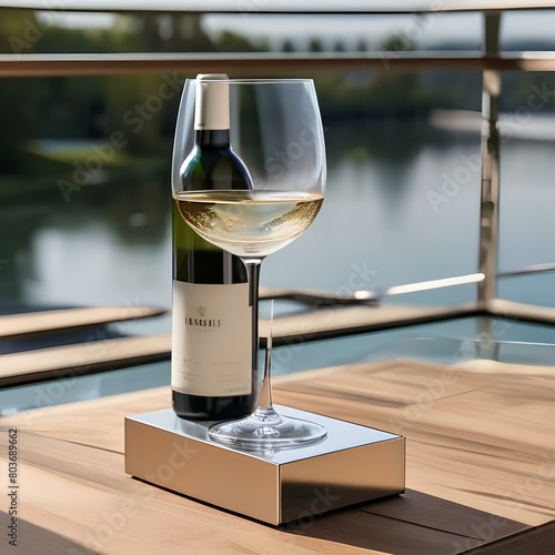 Selection of wine glass holder for balcony splashes with balcony wine glass holder2 photo