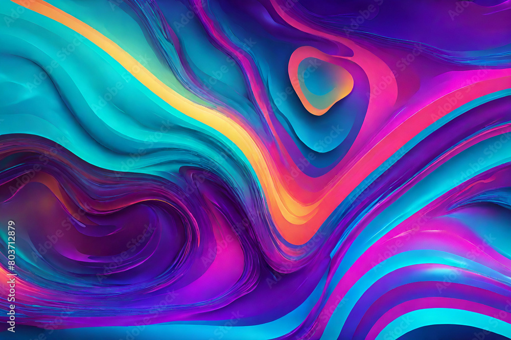 Fluid colors mixing glowing neon wave background, holographic texture, Fluid colors mixing glowing neon wave background, holographic texture,