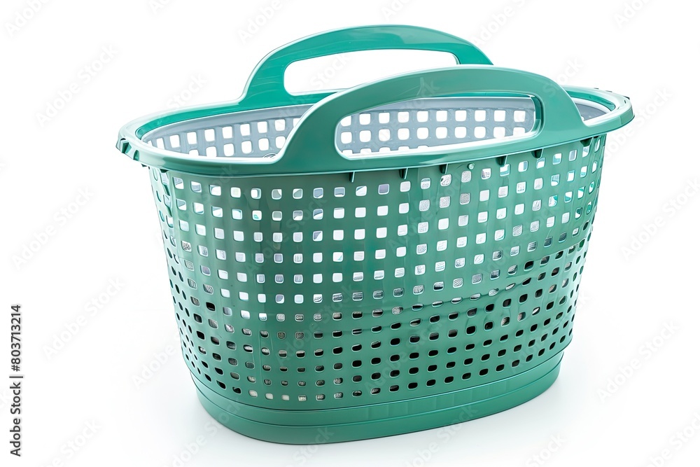 Modern Laundry basket Isolated on white Modern Laundry basket Isolated on white