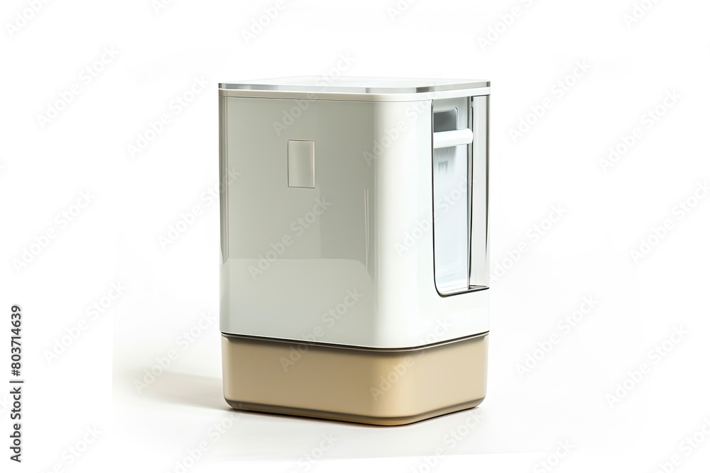 Modern Laundry detergent dispenser Isolated on white Modern Laundry detergent dispenser Isolated on white