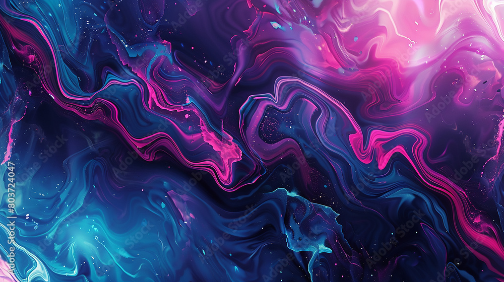 abstract Kinetic particle waves, with small, Neon wave lines, bokeh lights on abstract background for futuristic data transfer concept and colorful dots moving in wave-like patterns. abstract Kinetic particle waves, with small, Neon wave lines, bokeh lights on abstract background for futuristic data transfer concept and colorful dots moving in wave-like patterns.