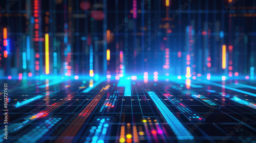 Financial Data Analysis background Financial Data Analysis background