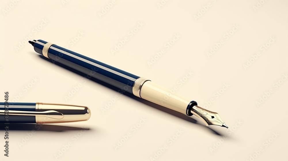 Pen and Contract Paper Pen and Contract Paper