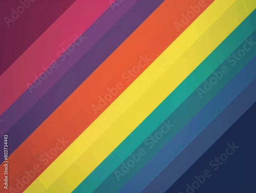Vibrant rainbow gradient background