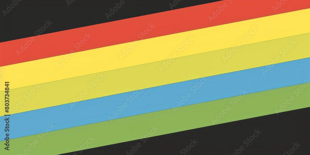 Vibrant rainbow colored abstract background
